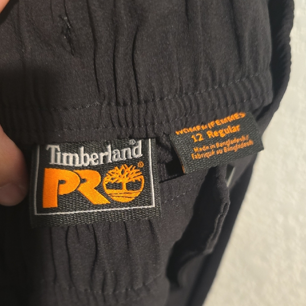 Timberland PRO Women’s Flex Jogger Work Pants - Black - Size 12 Regular - Picture 7 of 8